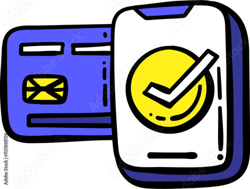 Hand Drawn Online Payment Icon