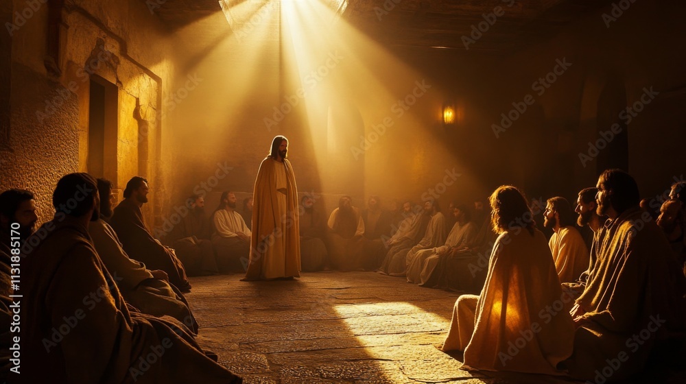 Capturing the joy of faith in a moment of spiritual significance.