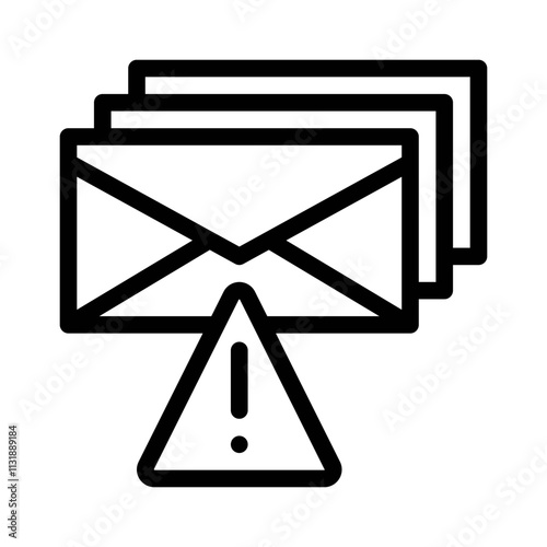 spam line icon