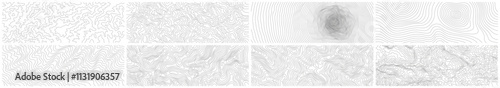 Topography Backgrounds Web graphics.Topographic map material for designing nature, mountain climbing, camping, etc.