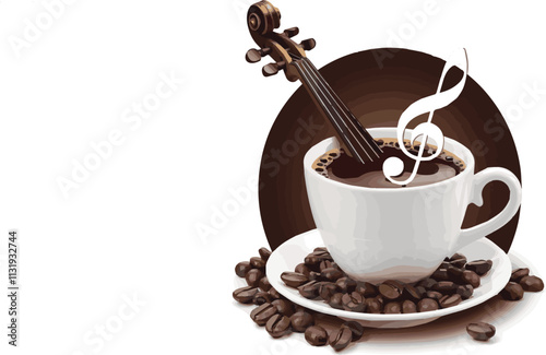a circular logo design for a coffee, Vintage Coffee shop logo design. Retro coffee emblem, Premium Coffee Label, Coffee Badge Logo vector