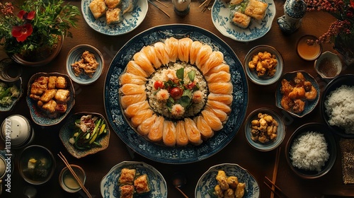 Aromatic Vietnamese Feast: Delicious Food Photography photo