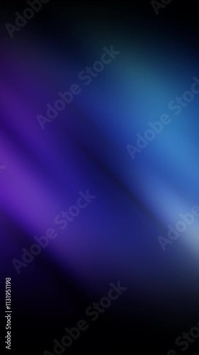 Blurred blue purple gradient background vertical video. Seamless looping animation