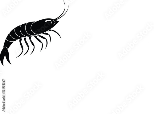 Adobe Illustrator Artwork Krill High Quality Marine Life Graphics for Creative Projects