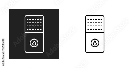 Gas Furnace Vector Icon