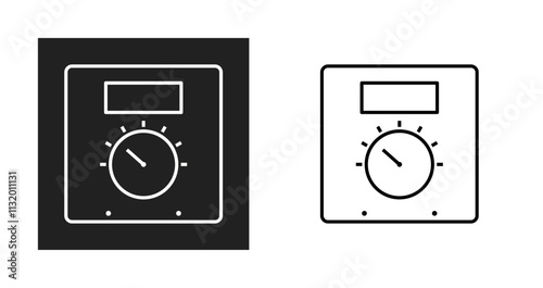 Thermoregulator Vector Icon