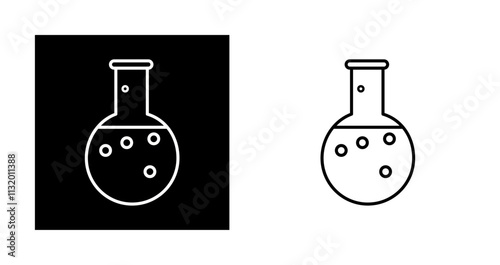 Chemical Flask Vector Icon