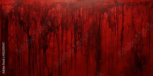 red paint splatter on redbackground, Red blood splatter on a grunge wall, horror wall, halloween wall, red vintage, retro,red splash dripped blood textured wall,banner poster design wall