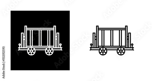 Trolley Vector Icon