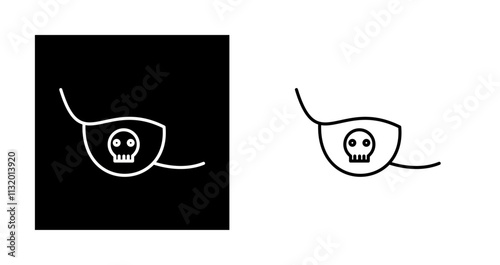 Eye Patch Vector Icon