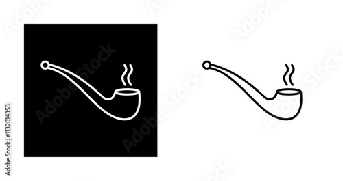 Smoking Pipe Vector Icon