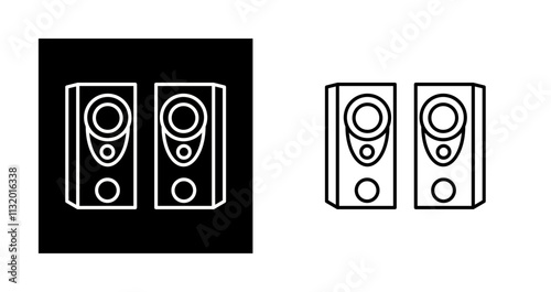 Speaker Vector Icon
