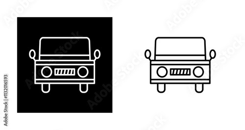 Jeep Vector Icon