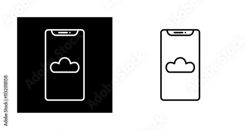 Cloud Storage Vector Icon