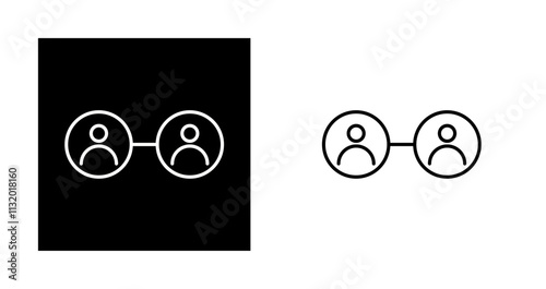 Social Circle Vector Icon
