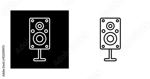 Speakers Vector Icon