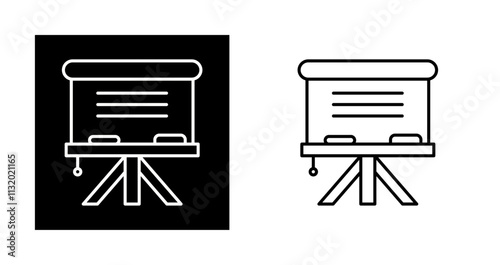 Whiteboard Vector Icon