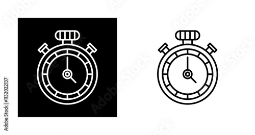 Chronometer Vector Icon