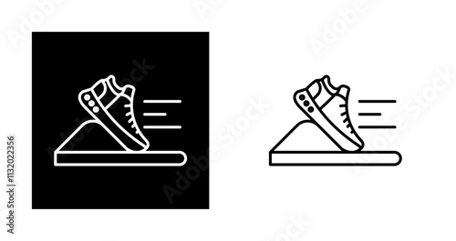 Starting Block Vector Icon