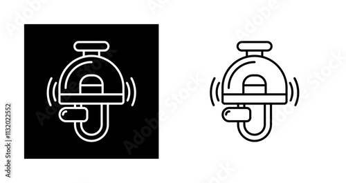 Cycle Bell Vector Icon