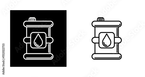 Oil Barrel Vector Icon