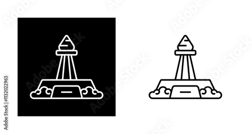 Obelisk Vector Icon