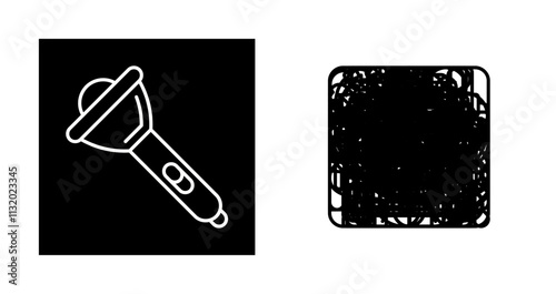Flashlight Vector Icon