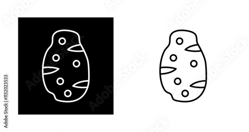 Potato Vector Icon