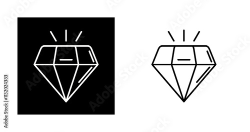 Diamond Vector Icon