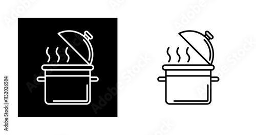 Cooking Pot Vector Icon