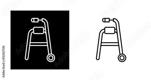 Walker Vector Icon
