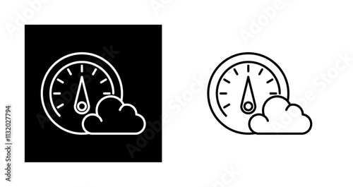 Barometer Vector Icon