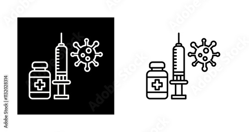 Vaccine Vector Icon