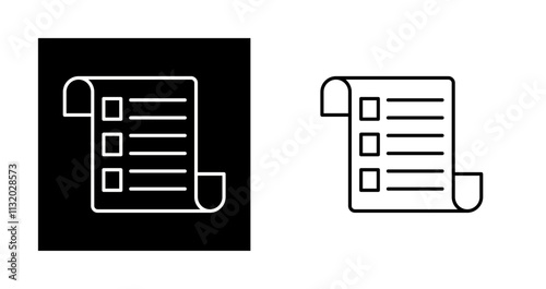 List Vector Icon