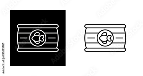 Canned Food Vector Icon