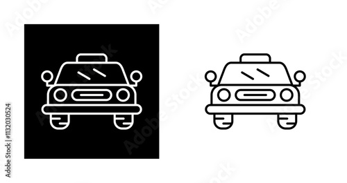 Taxi Vector Icon