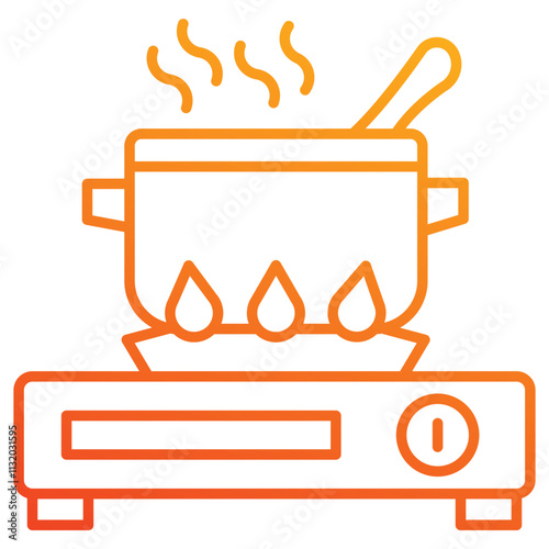 cooking icon element for design
