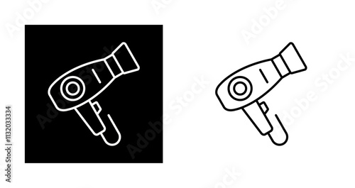 Hair Dryer Vector Icon