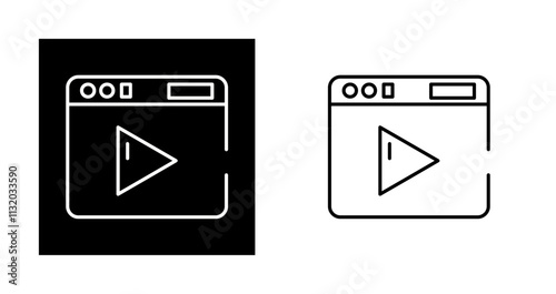 Video Vector Icon