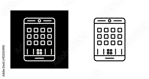 Mobiles App Vector Icon