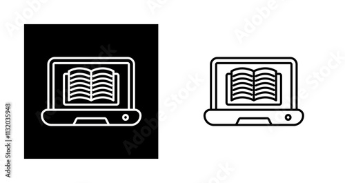 Online Library Vector Icon