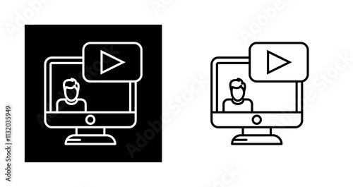 Webinar Vector Icon