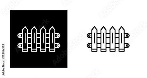 Fence Vector Icon