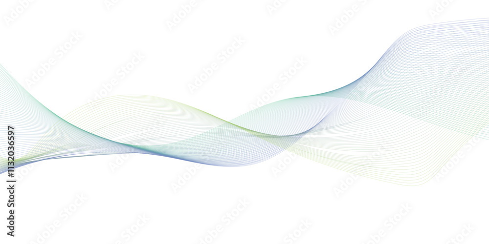 Obraz premium Vector abstract background luxury dynamic wavy lines