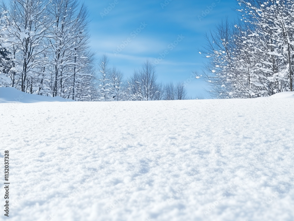 Fototapeta premium sfondo invernale