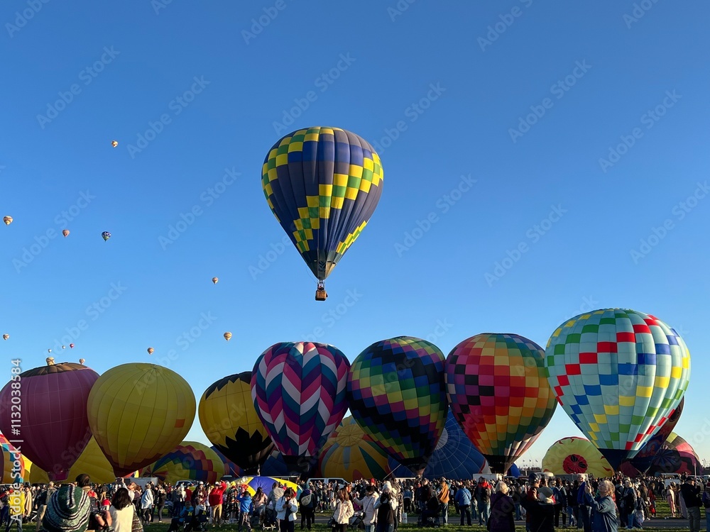 Fototapeta premium hot air balloon
