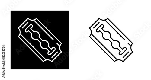 Razor Blade Vector Icon