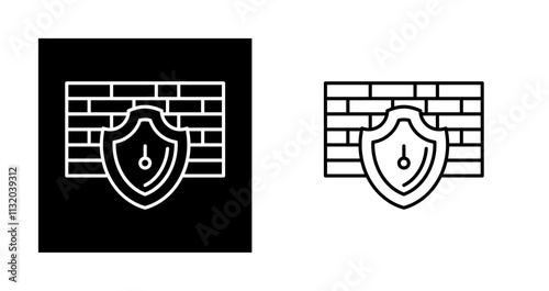 Firewall Vector Icon