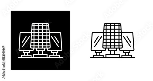 Solar Panel Vector Icon