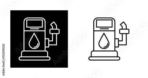 Gas Station Vector Icon